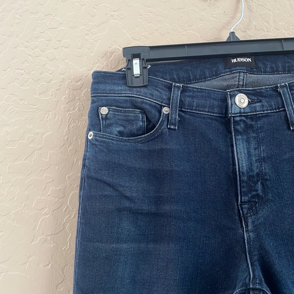 Hudson Nico Mid Rise Super Skinny Ankle Jeans - Picture 8 of 12